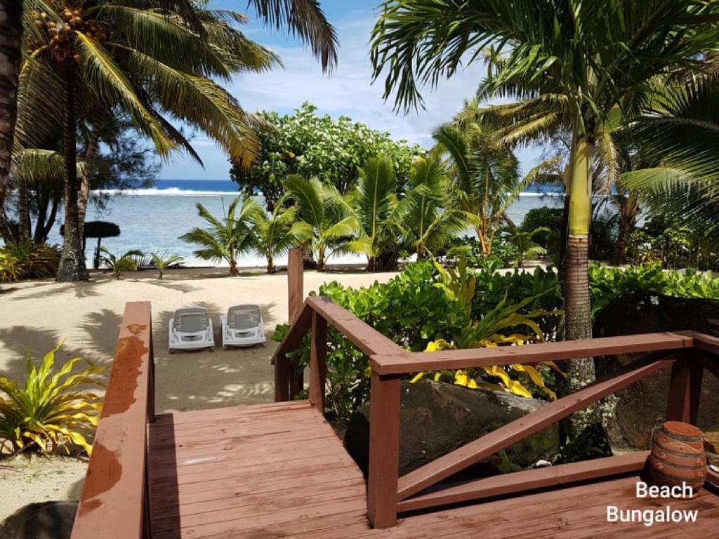 Sunset Palms Rarotonga Hotel Bagian luar foto